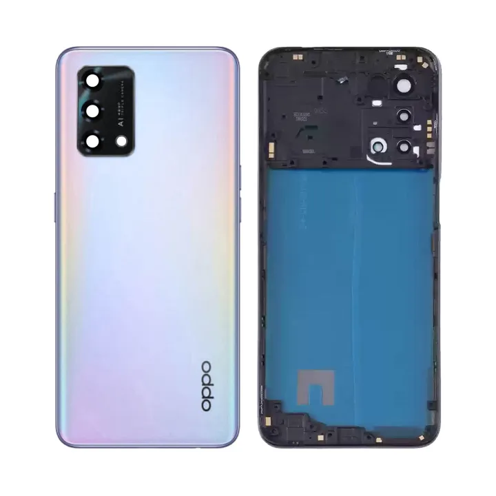 Oppo A95 4G Ring Back Middle Back Body Back Battery Door Housing Case ...