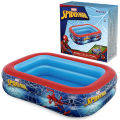 Bestway 98011 Spider-Man Family Play Pool, Multicolor, 6'7" x 57.5" x 19"/2.00m x 1.46m x 48cm,. 