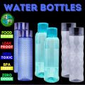 Set Of 4 Bottles Fridge Refrigerator Unbreakable PET Water Bottle 1000ML -1200 ml, Gym bottle, plastic water bottle, water bottle for school, water bottles. 