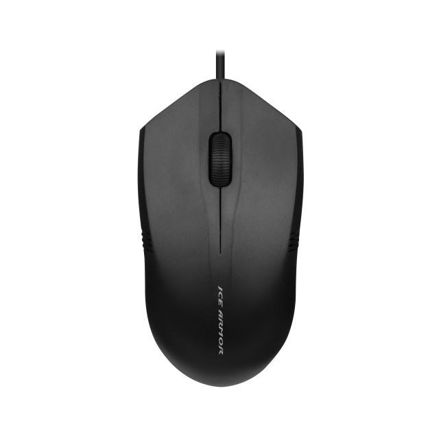 Best Mouse Ice Armor  T6 Wired Mouse Best Quality Black Colour