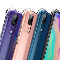 Soft TPU Silicone Shockproof Phone Case For Huawei Honor 8X MAX 9X X10 Play 3 3E 4T Pro Transparent AirBag Anti Knock Back Cover. 