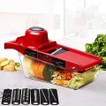 High Quality 10 In 1 Mandoline Slicer Vegetable Grater, Cutter with Stainless Steel Blades. 