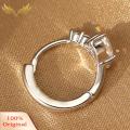 SuperRide Ear Clips Luxury Heart Shiny Cubic Zirconia Leverback Hoop Earrings. 