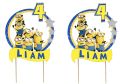 Minions Cake Topper Double Layered for Birthday Party Celebrations and Decorations– SKU-5025. 