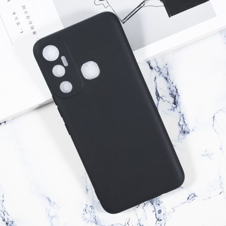 INFINIX HOT 11 OR X675 Black Soft Silicon TPU Back Cover Case