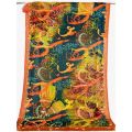 Shah Kamal Fabrics Digital Silk Printed Multicolor Urdu Calligraphy Dupatta For Ladies-D28. 
