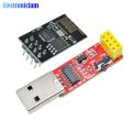 CH340 USB to ESP8266 Serial ESP-01 ESP-01S ESP01 ESP01S Wireless Wifi Developent Board Module for Arduino Programmer Adapter. 
