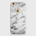 iPhone 6s Cover - SkinLee HQ Supreme Case (Soft) With Logo - Trendy White Marble - SKINLEE-334-1-5-6. 