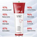 Sip-4 Probiotic Toothpaste Brighten Women Men Remove Teeth Smoke Stains Oral Cleaning Protection Toothpaste Fresh Breath 100g. 