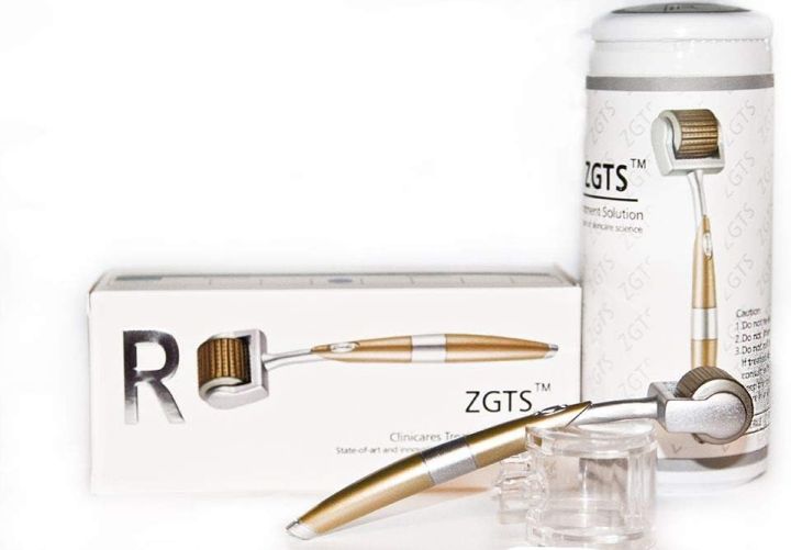 ZGTS%20Professional%20Gold%20Plated%20%20Needles%20Titanium%20Alloy%20Derma%20Roller,%20Gold.%20-%20Image%204