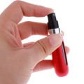 Bottom-filled Mini Perfume Spray Bottles Metal Shell Spray Atomizer Portable Travel Perfume Storage Bottle Points Bottling. 