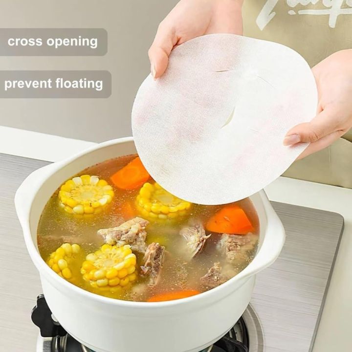 20 Sheets Oil Absorbing Paper for Cooking Oil, Soup, Butter Multipurpose Transparent Paper, Used to soak Access from Food, Thick Papers with Oil Absorbing Soaking