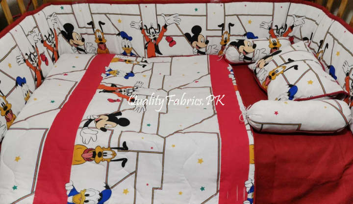 CS-636:%20Mickey%20Theme%20Cot%20Bedding%20Set%20-%20Image%204