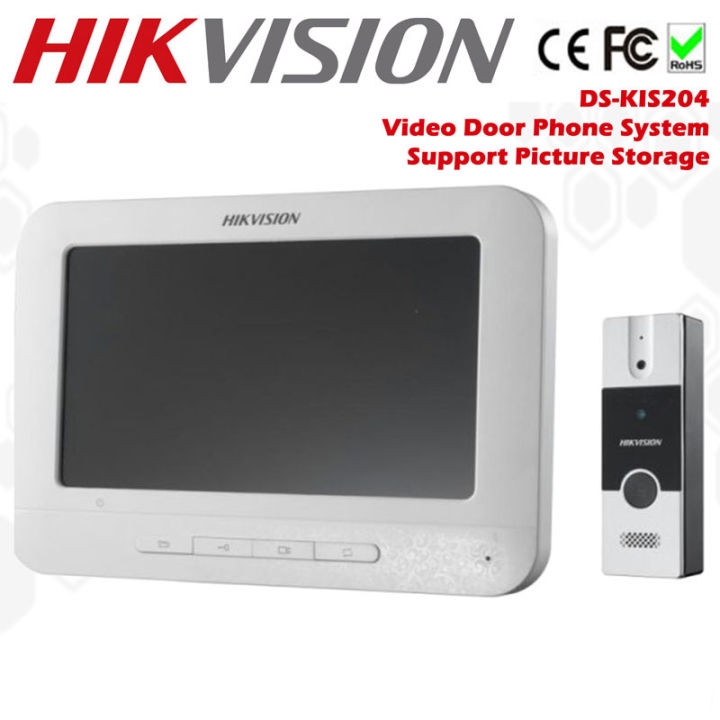 HIKVISION DS-KIS203 Villa Analog Kit  Video Door Phone  Wired Intercom