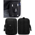 Pouches, Small Duty Belt Backpack Pouch, Cell Phone Pouch Carrying Case Card Holder for Men and Women. 