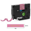 1PCS Satin Ribbon Label Tape 12mm Compatible for Brother P-touch Label Maker H110 E1000Pro Labeller TZe-R231 TZe-RN34 RE34 RE31 PCardiaCP. 