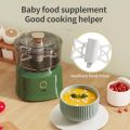 Mini Food Processor, Unplugged Multifunctional Cooking Machine, Electric Meat Grinder Vegetable Chopper Garlic Masher Kitchen Blender Household Assistant. 
