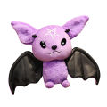 Bat Animal Plush Toy Skin-friendly Breathable Fine Workmanship Home Decor Stuffed Plush Doll for Home. 