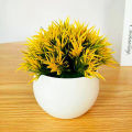 Plant Pot No Fading Lifelike Plastic Office Desk  Plant Pot for Home. 