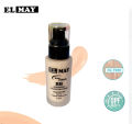 ELMAY Waterproof Moisturizing Oil Free Full Coverage Deep Whitener Liquid Foundation 40ml. 