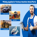 Narrow Needle Nozzle Grease Adapter with Hardened Steel Tip, Needle Nose Grease Dispenser with 1/8 Inch NPT Thread. 