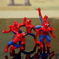 6pcs/set Mini Spider-Man Figure The Avengers mavel Spiderman Spider Man PVC Action Figure Toys Children Gifts. 