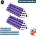 Magic Foam Hair Curlers, 10 Pcs Soft Foam Hair Curler Rods, Flexible Twist Curlers Rollers Rods, Spiral Hair Roller Set, Soft Bendy Twist Curls DIY Rollers Styling tools. 