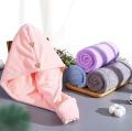 Quick Dry Bath Hair Drying Towel Head Wrap Hat Super Absorbent Shower Cap. 