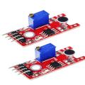 Microphone sound sensor module - High Sensitivity Sound Microphone Sensor Detection Module For Arduino KY-038. 
