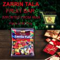Pack of 40 Pcs Zarrin Tala 100% Organic Imported Fruit Bar different flavors.. 