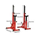 Multi function Heavy Duty Squat Rack Barbell Rack Barbell Stand Rod Stand  Adjustable Body Frame Weight Lifting Barbell Rack. 