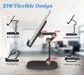 Mobile Phone Stand Holder Anti Slip Design Foldable Cell Phone Desk Holder for All Smartphones & Tablets. 