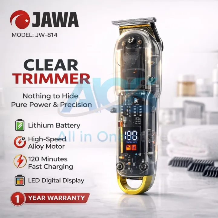 Trimmer for Men – JAWA Professional Hair Trimmer for Men – Shaving ...