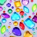 Self-adhesive Rhinestone Sticker Bling Craft Jewels Crystal Gem Stickers, Assorted Size, 5 Sheets (Multicolor 3). 