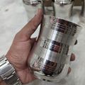 6 Pcs Heavy Stainless Steel Water Glass 350ml. 