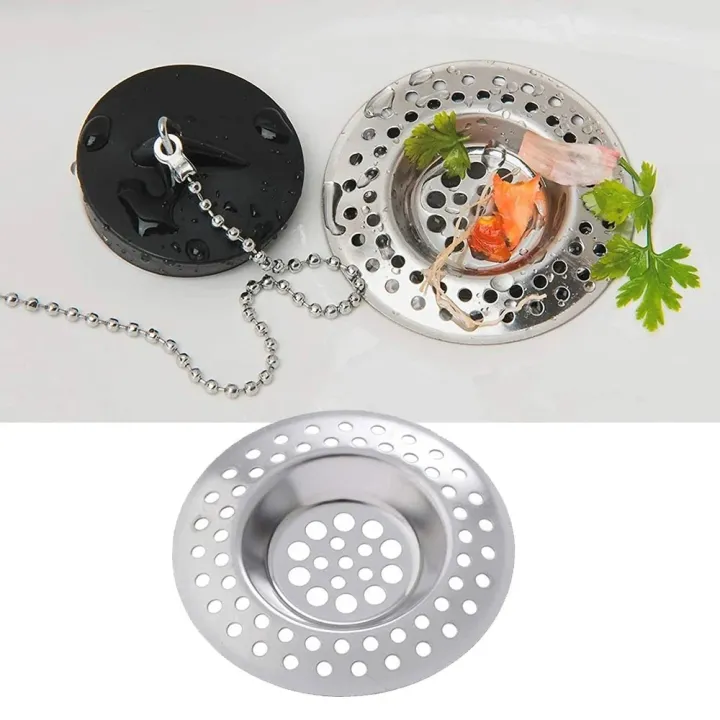 Kitchen%20Sink%20Strainer%20Stainless%20Steel%20Sink%20Filter%20Food%20Slag%20Filter%20Bath%20Basin%20Drain%20Filter%20Portable%20Waste%20Collector%20Bathroom%20Water%20Strainer%20-%20Image%203