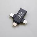 3 In 1 OTG Adapter Type C Micro USB Lightning 3.0 OTG Adapter USB 3.0 Data Transmit Converter For Tablet Hard Disk Drive Iphone. 