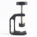 Universal C-Clamp for Desktop Mount Tables Desk Clamp Aluminum Support Small C Clamp 2 Pack Easy to Use. 