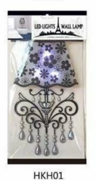 LED Lights Sticker 3D Shape Wall Lamp Decor | Daraz.pk