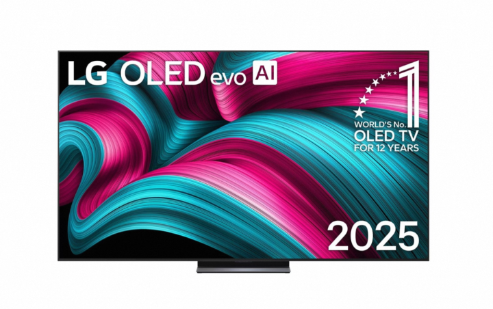 LG OLED Evo AI TV C5 144Hz Gaming Mode* Dolby Vision & HDR10 4K UHD (2025) Model NO OLED77C5PSA 77 inch