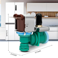 JDXHLAU W10238100 Refrigerator Water Inlet Valve for ,,,,W10238100 WPW10238100 W1049899. 