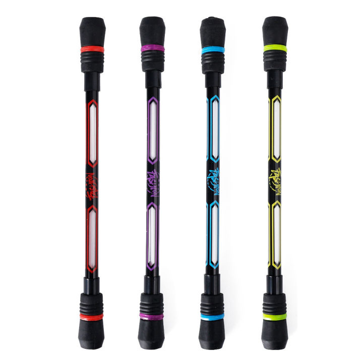 Spinning Pen Creative Random Rotating Gaming Gel Pens Student Gift Toy Release Pressure Comfortable Penspinning Spiner Pen