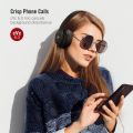 TaoTronics Active Noise Cancelling Bluetooth Headphones, Durable Over Ear Headphones with Soft Protein Ear Pads & 24 Hour Playtime, Foldable, C VC 6.0 Noise Cancelling Mic Wireless Headphones [BH047 Upgrade]. 