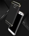 Samsung Galaxy S7 edge  IPaky Anti-Shock 3in1 Protection Case Back Cover  - Black. 