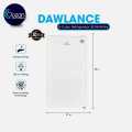 DAWLANCE 6 CUBIC FEET REFRIGERATOR 9106 SINGLE DOOR BEDROOM SERIES 170 LITERS WITH 12 YEARS WARRANTY. 