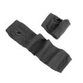 Fingerless Gloves Striped Windproof Thick Arm Wrist Gloves. 
