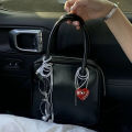 Korean Charms Red Heart Lock Keychain Y2K Aesthetic Vintage Keychain Bag Pendant Punk Fashion Accessories Harajuku Jewelry. 