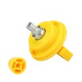 Hamster Toy Accessories Easy To Install Hamster Running Wheel Bearing Plastic/Stainless Steel Orange Hamster Bearing Shaft Nut Silent Running Wheel Axle For Guinea Pig. 