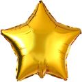 Happy Birthday Golden & Black Theme Set Including Birthday Foil Balloon, 30 Balloons and Star Balloons For Birthday Decoration and Celebrations. 