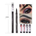 Waterproof Natural Eyebrow Pen Four-claw Eye Brow Tint Makeup three Colors Eyebrow Pencil Brown Black Grey Brush Cosmetics. 